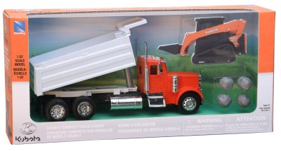 Kubota - Camion à benne basculante avec chargeur compact
