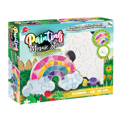 Painting Mosaic Stone 