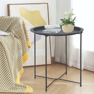 Studio 707- Black Metal Side Table