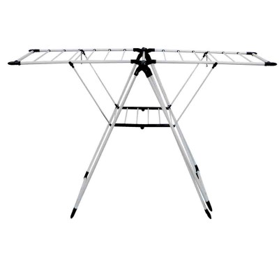 Studio 707-folding Clothes Drying Rack With Shirt Bar