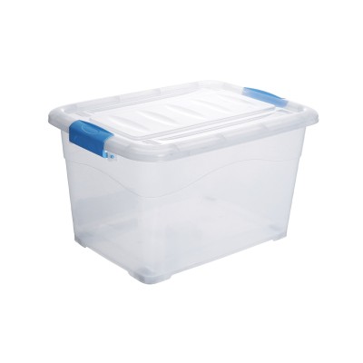 Studio 707 - Transparent 70litre Storage Tores With Locking