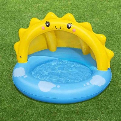 Bestway® Pataugeoire gonflable ombragée ''Sunny Days™'' 1,01 m x 97 cm x 71 cm