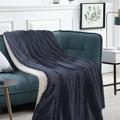 Maxwell Faux Fur Stripes RVS To Sherpa