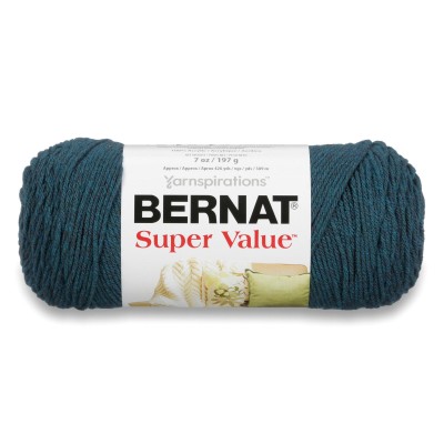 Bernat Super Value 3-197G Teal Heather