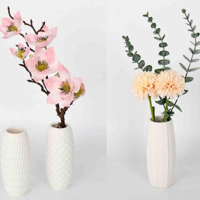 Lauren Taylor - Vase à bourgeons 5" blanc texturé