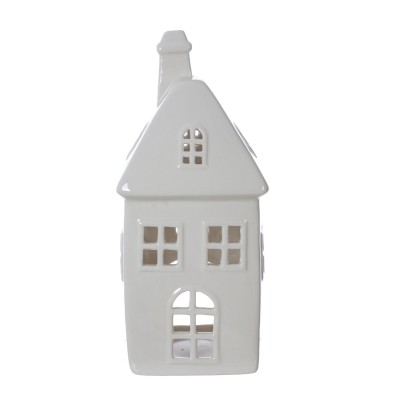Maison en céramique blanche