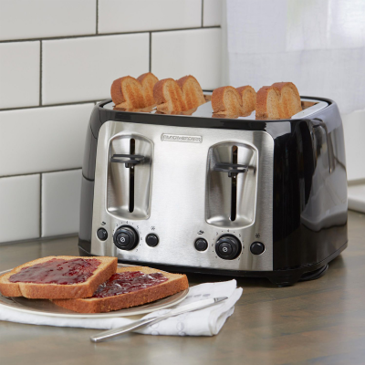 Black+Decker | Grille-pain à 4 tranches