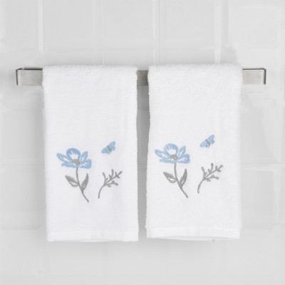 Florance - Shower 2pk Hand Towel 16x20 White