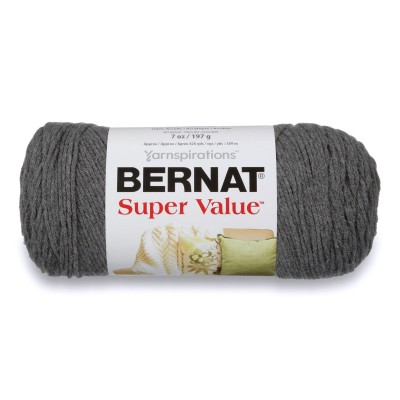 Bernat  Super Value 3-197G True Grey