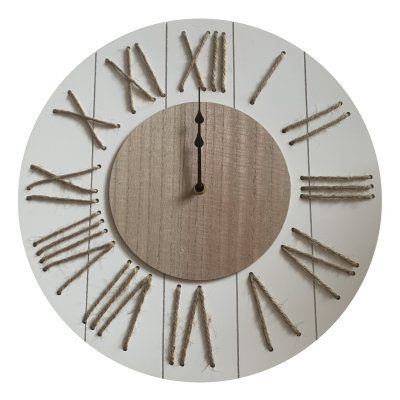 Wall Clock Jute 40x3.5x40
