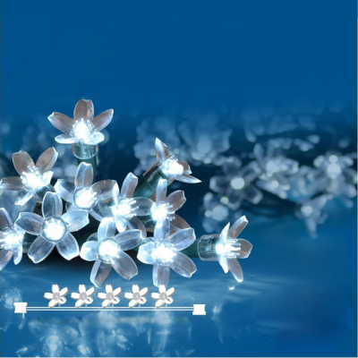 35 lumières menées extérieures, réflecteur de fleur