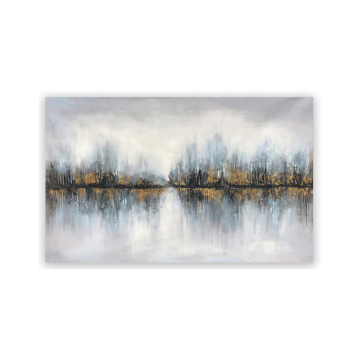 Canvas Abstract Black & Gold