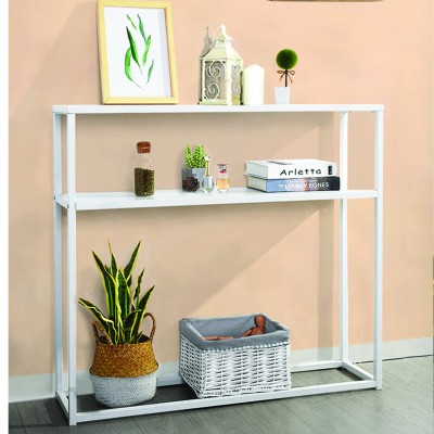 Table console étagère Renzo Metal