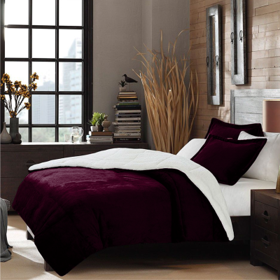 Comforter Mink/sherpa