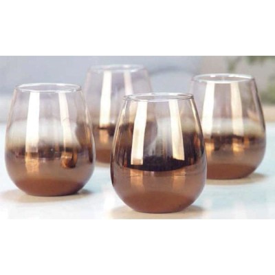 4 Decorative Whisky Glasses