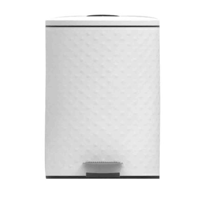 Corbeille à papier 5l avec points de gaufrage