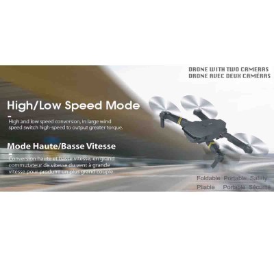 Wifi Control Foldable Drone With 2 Cameras