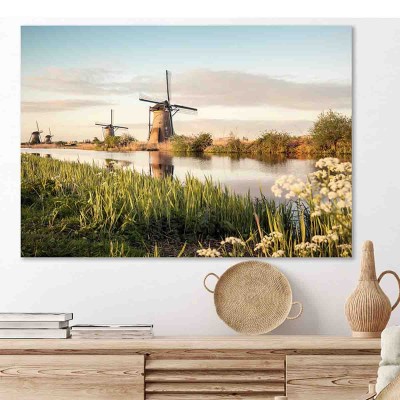 Moulin à vent en toile Canal