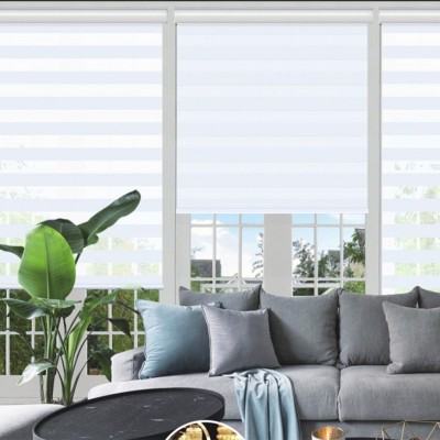 Day & Night - Cordless Roller Blinds | White