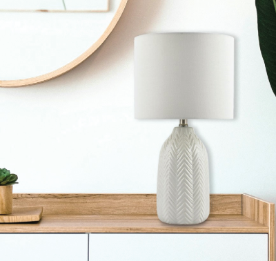 Chevron Table Lamp