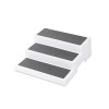 Expandable Storage Rack White/grey