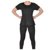 Black T-Shirt With Slit In The Back - Magasins Hart | Hart Stores