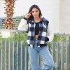 SHERPA BOMBER/PLAID/