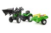 Falk Ranch Tractor with Front Loader & Trailer - Magasins Hart | Hart Stores