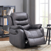 PU Leather Recliner Chair with Stitching