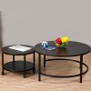 2pc round coffee table