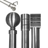 PRESTIGE DOUBLE POLE SET - NICKEL - Magasins Hart | Hart Stores