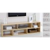 Television Unit 95x12x17 Brown - Magasins Hart | Hart Stores