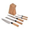 À la Cuisine - 5 Piece Bamboo Knife Set with Block - Magasins Hart | Hart Stores