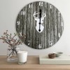 Lauren Taylor - Wooden Deer Wall Clocks - Magasins Hart | Hart Stores