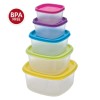 À la Cuisine - 10 Piece Plastic Food Container Set - Magasins Hart | Hart Stores