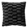 Monroe luxury textured faux fur cushion 18x18 - Magasins Hart | Hart Stores