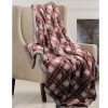 Lauren Taylor - Griffin - Plaid and Sherpa Throw - Magasins Hart | Hart Stores