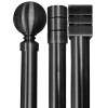 PRESTIGE DOUBLE POLE SET - BLACK - Magasins Hart | Hart Stores