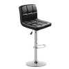 PU Barstool with Chrome Base - Magasins Hart | Hart Stores