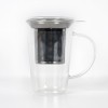 Glass Mug 450ml W/Tea Infuser - Magasins Hart | Hart Stores