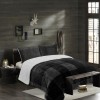 Aspen - 3 Piece Comforter Set with Sherpa Reverse - Magasins Hart | Hart Stores