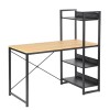 Alaska - Computer Desk with Metal Shelves (in-store pickup only) - Magasins Hart | Hart Stores