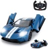 RASTAR RC Car | 1/14 Ford GT Remote Control RC Race Toy Car for Kids, Open Doors by Manual, Blue (27MHz) - Magasins Hart | Hart Stores