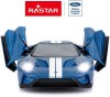 RASTAR RC Car | 1/14 Ford GT Remote Control RC Race Toy Car for Kids, Open Doors by Manual, Blue (27MHz) - Magasins Hart | Hart Stores
