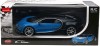 Rastar R/C Car 1:14 Scale Bugatti Chiron | Licensed Radio Remote Control 1/14 RTR Super Sports Car Model Blue - Magasins Hart | Hart Stores