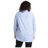 Blue & White Striped Blouse - Magasins Hart | Hart Stores