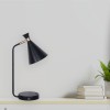 Table Lamp Black & Gold USB