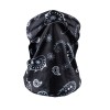 Bandana Face Mask - Black Paisley Floral - Magasins Hart | Hart Stores