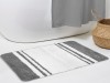 Lauren Taylor | Alena - Stripe Bath Mat - Magasins Hart | Hart Stores
