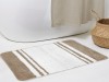 Lauren Taylor | Alena - Stripe Bath Mat - Magasins Hart | Hart Stores
